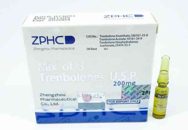 Микс из 3-х Тренболонов Чжэнчжоу 10 мл - Mix of 3 Trenbolones Zhengzhou Pharmaceutical Co. Ltd