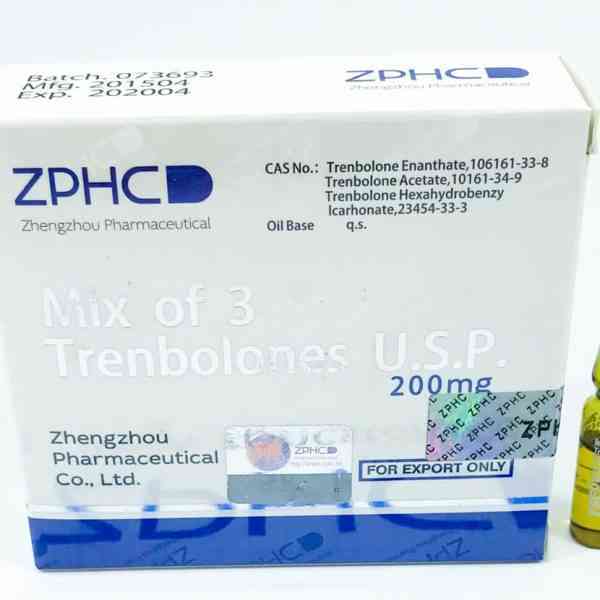 Микс из 3-х Тренболонов Чжэнчжоу 10 мл - Mix of 3 Trenbolones Zhengzhou Pharmaceutical Co. Ltd
