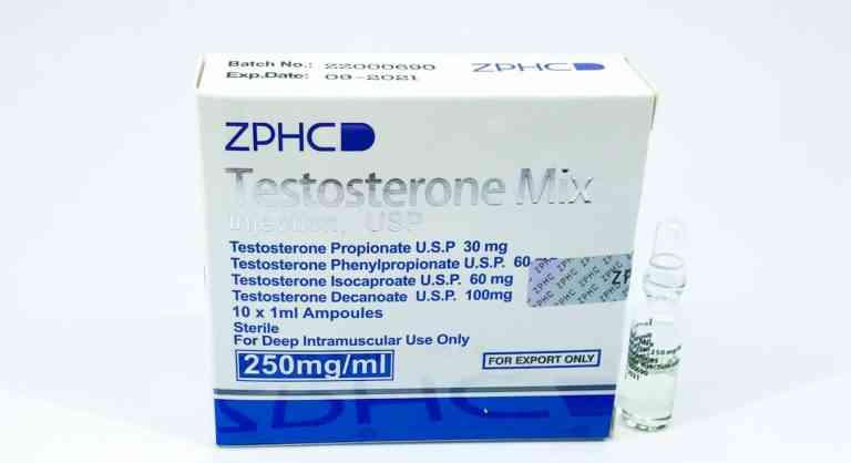Микс Тестостеронов Чжэнчжоу 10 мл - Testosterone Mix U.S.P. Zhengzhou Pharmaceutical Co. Ltd