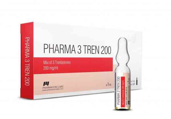 Три Трен Фармаком Лабс 10 мл - Pharma 3 Tren 200 Pharmacom Labs