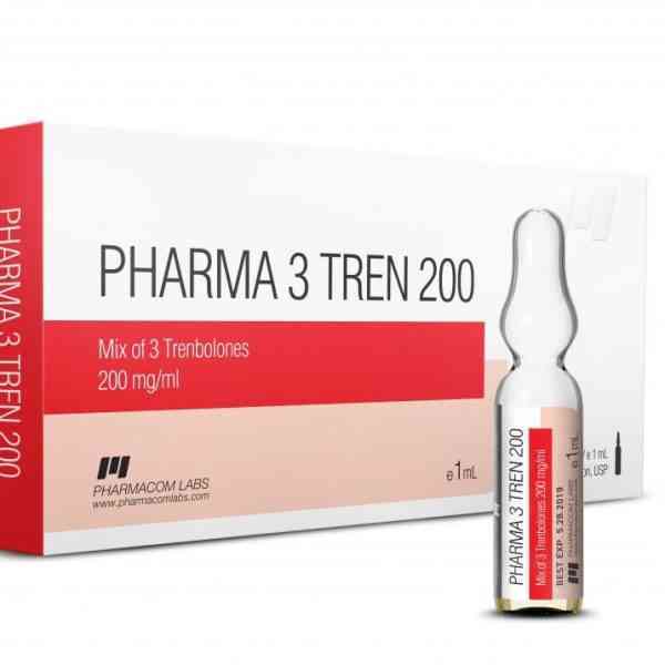 Три Трен Фармаком Лабс 10 мл - Pharma 3 Tren 200 Pharmacom Labs